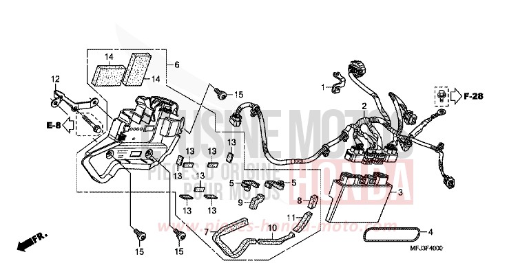 ABS-STEUERGERAET (CBR600RA) von CBR600RR ABS GRAPHITE BLACK (NHB01KA) von 2010